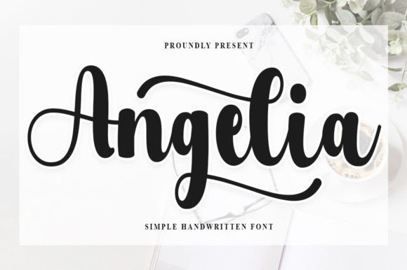 Angelia Script: A Timeless Copperplate Font for Modern Designers