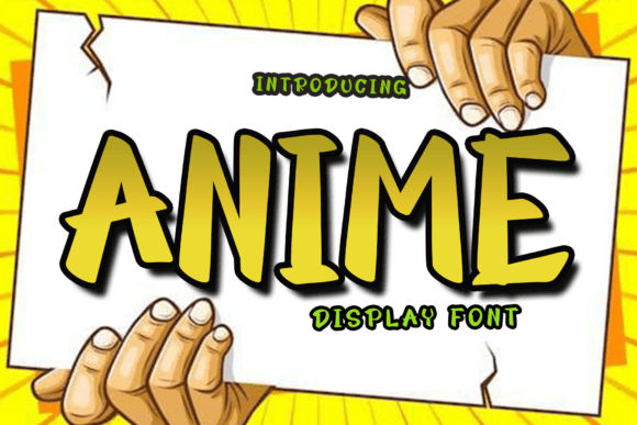 Anime Font: Where Casual Elegance Meets Authentic Branding