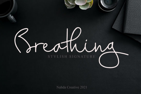 Breathing: The Stylish Script Font for Modern Designs