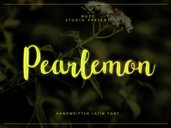 Discovering Pearlemon: A Script Font for Modern Creatives