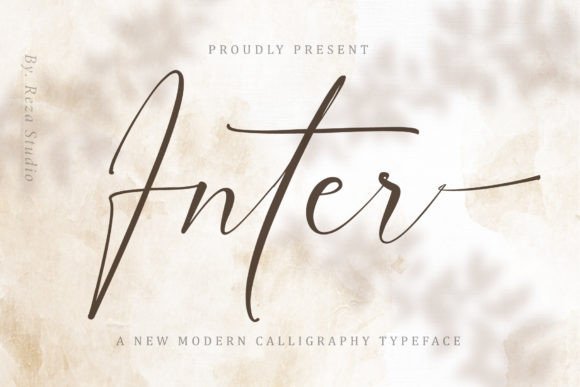 Inter: A Calligraphy Script with Modern Polish