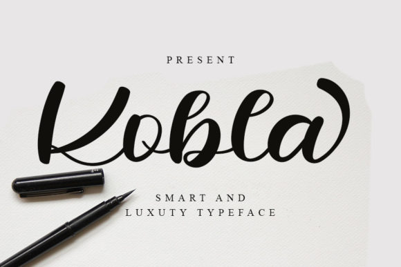 Kobla: A Creative Font for Modern Branding