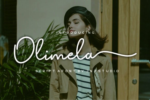 Olimela: A Handwritten Font for Modern Elegance