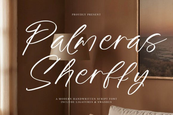 Palmeras Sherffy: A Modern Handwritten Script for Effortless Elegance