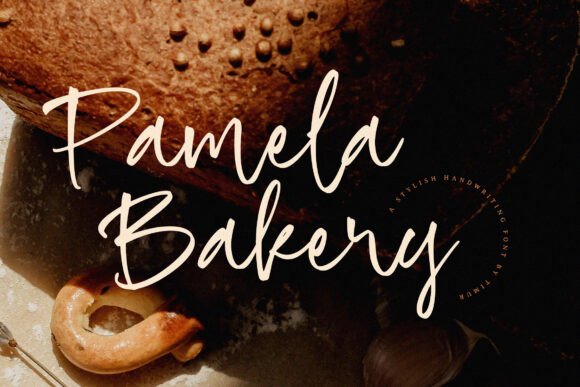 Pamela Bakery: A Handwriting Script for Authentic Branding