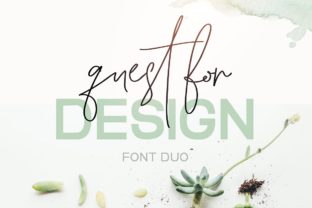 Quest for Design Family: The Perfect Font Pair