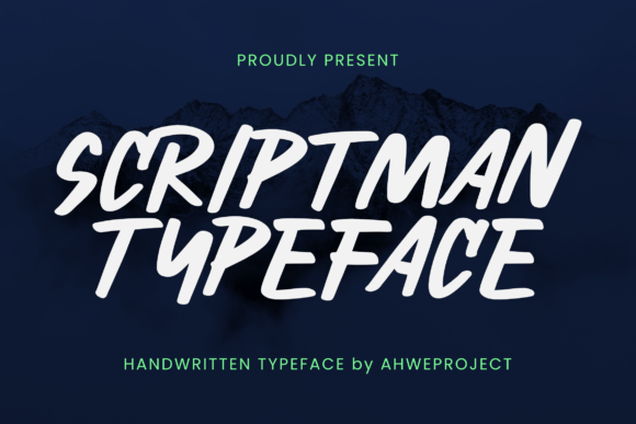 Scriptman: Crafting Authentic Design with a Script Font