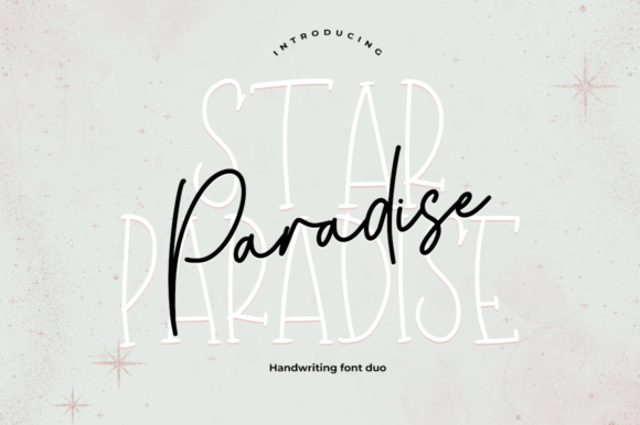 Star Paradise: Capturing Handwritten Magic in Your Designs