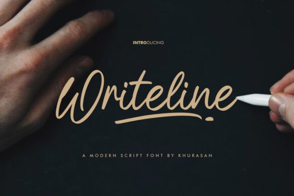 Writeline: Your Go-To Script Font for Modern Design